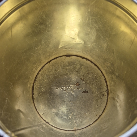 1940's Vinyage Metalum Brazilian Collectable Tin With Butterflies - Picture 2 of 9